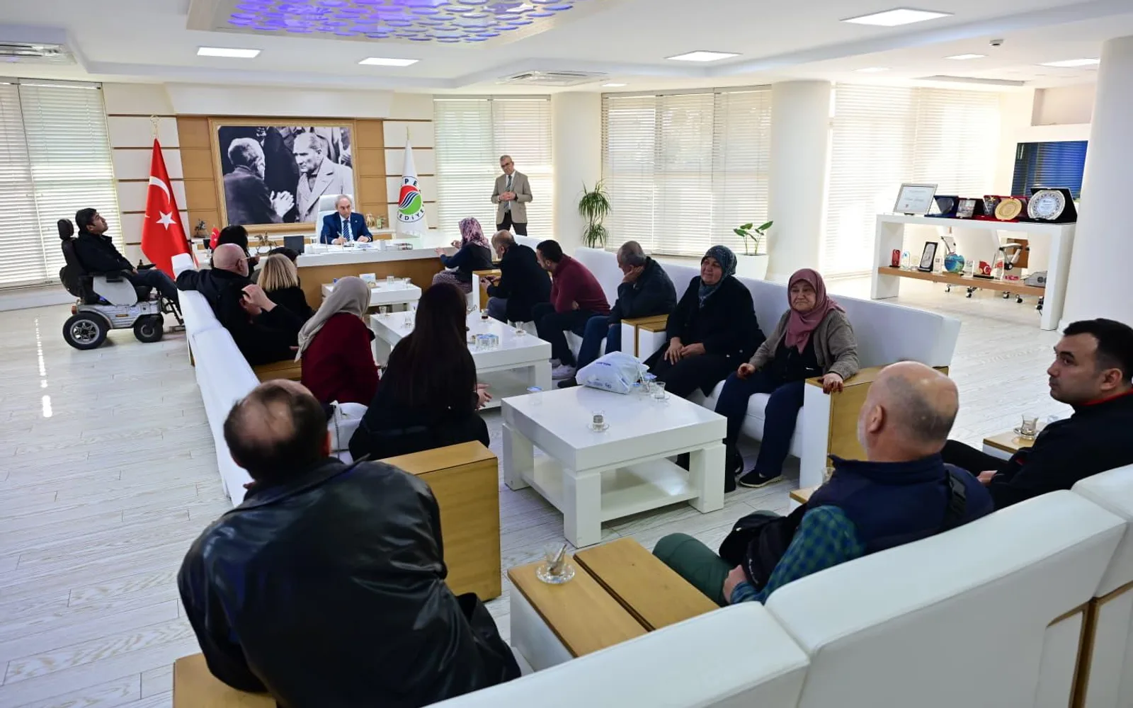 KOCAGÖZ, HALK GÜNÜNDE VATANDAŞLARLA BULUŞTU