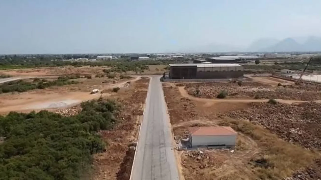 ANTALYA OSB 5. TEVSİ ALANI’NDA SONA GELİNDİ